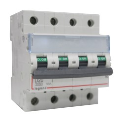 Disjoncteur 4P 4M à vis D20 20A pour peigne - LEGRAND 408118