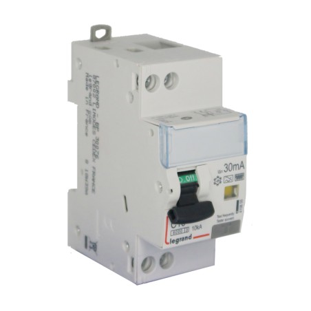 Disjoncteur différentiel U+N C16 6/10K F 30mA