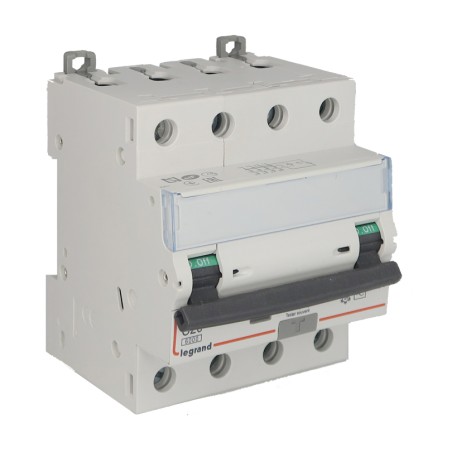 Disjoncteur différentiel 4P C20 6/10k AC 30mA