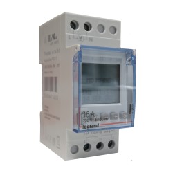 Interrupteur horaire digital 2M 1 sortie 16A - LEGRAND 412631