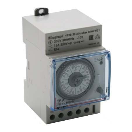 Interrupteur horaire analogique 3M 1 sortie 16A