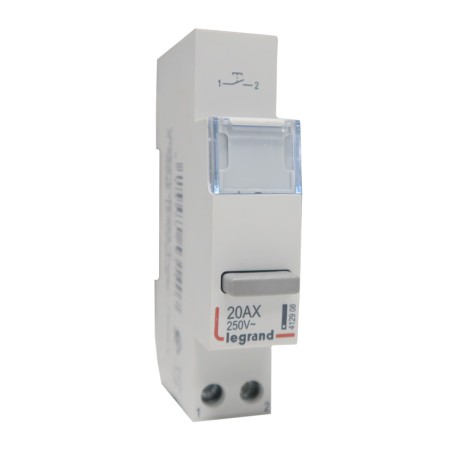 Poussoir simple fonction contact 1M 1NO