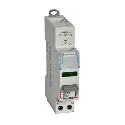 Interrupteur poussoir double fonction contact 1M - LEGRAND 412914