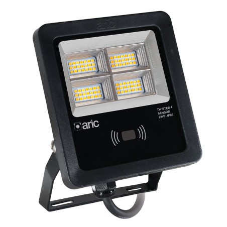 Projecteur extérieur Sensor TWISTER noir 23W CCT