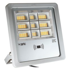 Projecteur extérieur Sensor TWISTER Gris 60W CCT ARIC 51692