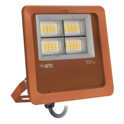 Projecteur extérieur TWISTER 4 Corten 23-38W CCT ARIC 51685