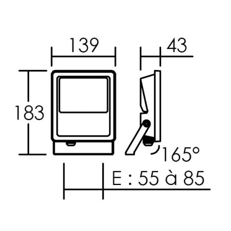Projecteur extérieur