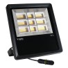 Projecteur extérieur TWISTER 4 120W 3000K Corps aluminium Noir