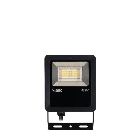 Projecteur extérieur TWISTER 4 23W 3000K Corps aluminium Noir