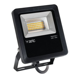 Projecteur extérieur TWISTER 4 23W 3000K Noir ARIC 51667