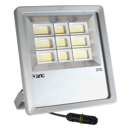 Projecteur extérieur TWISTER 4 83W 3000K Corps aluminium Gris Garantie 3 ans