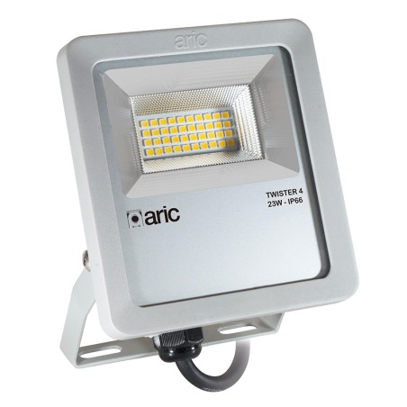 Projecteur extérieur TWISTER 4 23W 3000K Gris