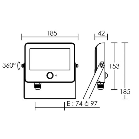 Projecteur extérieur