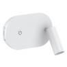 Applique liseuse LYRA 3W 3000K + chargeur USB