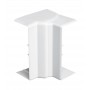 PLANET WATTOHM 48007 (F) Angle Intérieur Pour Goulotte, Logix45, Blanc, 130x50mm