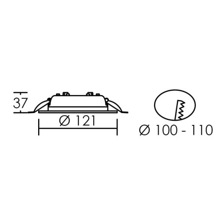 Spot Downlight START