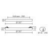 Luminaire Universal 24W CCT