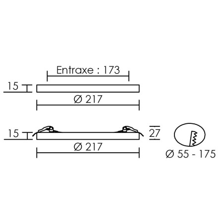 Luminaire Universal