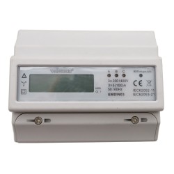 Compteur d'énergie triphasé - VELLEMAN EMDIN03