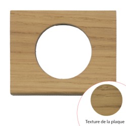 Plaque Céliane Chêne 1 poste - LEGRAND CP2401
