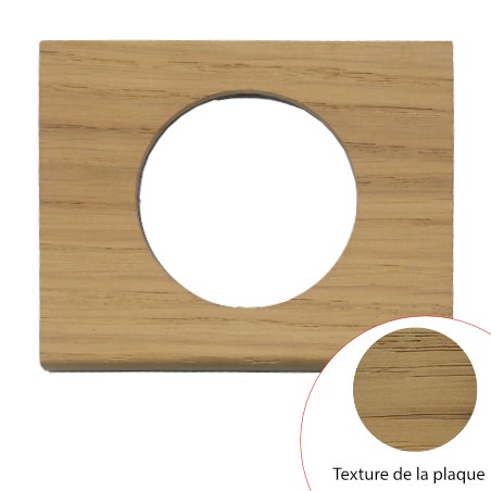 Plaque Céliane Chêne 1 poste finition MATIÈRE collection 2024