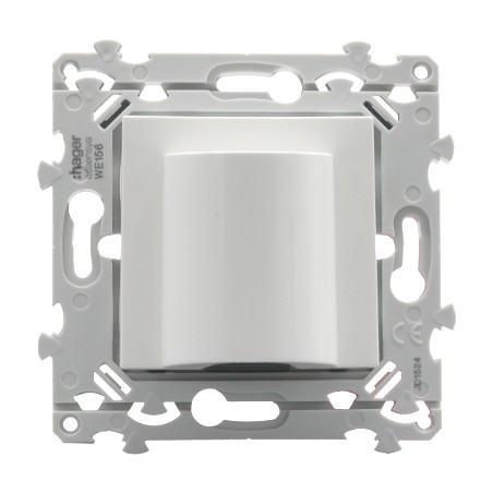 Sortie de câble modulable Essensya Blanc pure RAL 9016 IP20 IK05