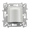Sortie de câble modulable Essensya Blanc pure RAL 9016 IP20 IK05