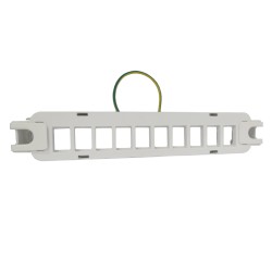 Panneau de 10 ports RJ45 pour coffret OLTRIX serié 250/350