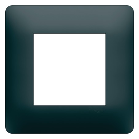 Essensya Plaque finition Anthracite Dimensions : 80 x 80 x 8 mm 1 poste