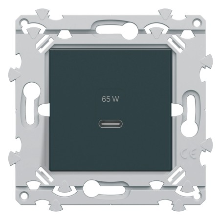 Essensya Chargeur USB-C 65W Power Delivery Anthracite