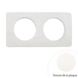 Plaque Céliane Antimicrobien 2 postes - LEGRAND CP2602
