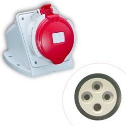 Prise industrielle 3P+T 32A IP44 - Digital Electric 51214