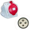 Prise industrielle 3P+T 32A IP44