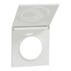 SCHNEIDER S520752 - Plaque, 1 poste, Blanc, Odace (F)