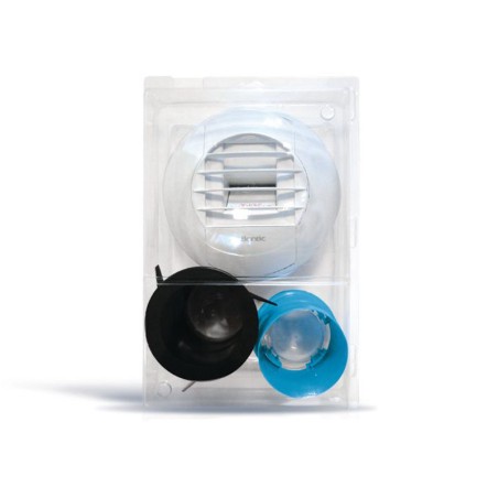 Kit bouche autoréglable sanitaire 15m3/h