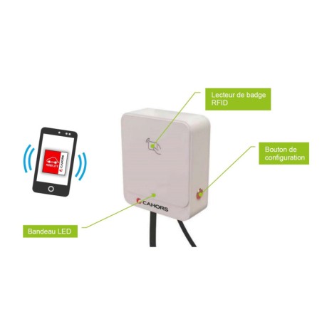 Borne de recharge BOXEO HOME 7,4kW