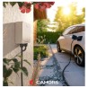 Borne de recharge avec 5 mètres de câble attaché