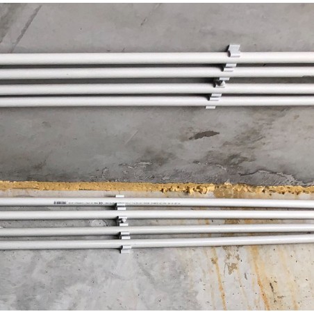 Fixation gaine et tube quadruple