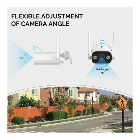 Caméra extérieure WIFI 3MP