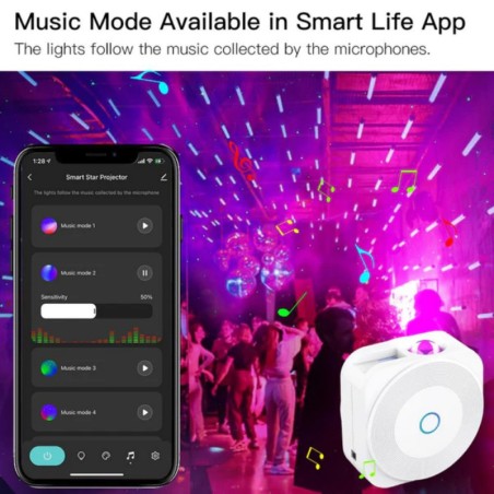 Projecteur connecté WIFI