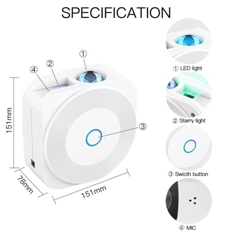 Projecteur connecté