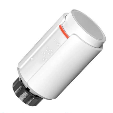 Vanne thermostatique Zigbee 3.0 programmable MOES ZTRV-S01