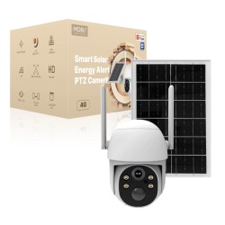 Caméra extérieure 4G avec panneau solaire MOES 4GCM-S52-EU