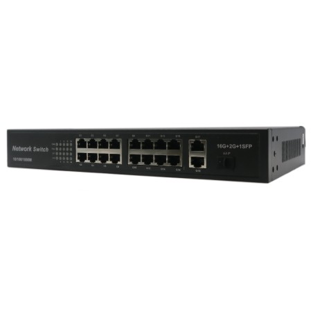 Switch Ethernet 16 ports 1 Gigabit/s OLTRIX VDISW009