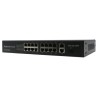Switch Ethernet 16 ports 10/100/1000MBPS + 2 ports montants + 1 port SFP