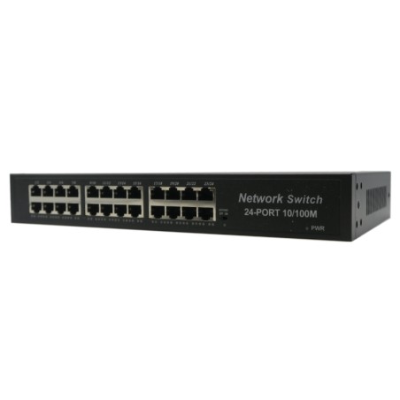 Switch Ethernet 24 ports POE 10/100MBPS