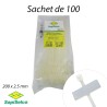 Collier avec plaque identification 8x25mm