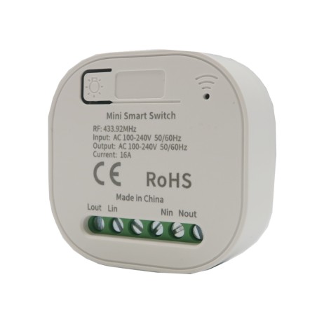 Récepteur‑contrôleur RF433 module radio 10A