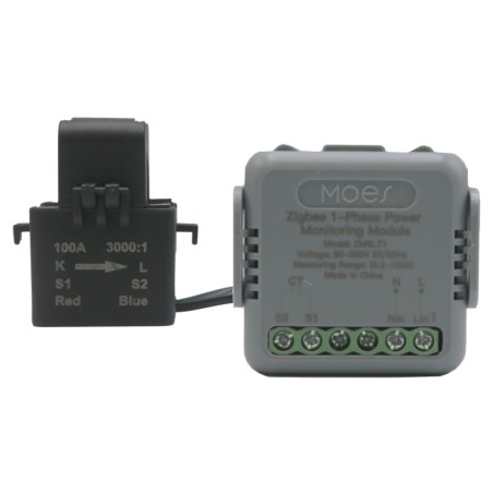 Moniteur d'énergie intelligent 100A Zigbee