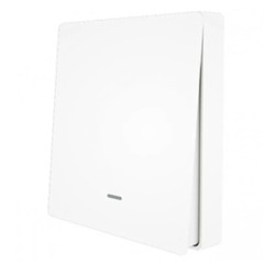 Interrupteur sans fil RF433 simple Blanc MOES RT-B-ZS-EU1